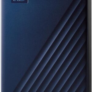 WD 5TB My Passport for Mac, Navy, Portable External Hard Drive with backup software and password protection, USB 3.1/USB 3.0 compatible - WDBA2F0050BBL-WESN