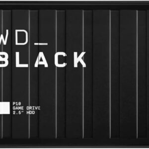 WD_BLACK 2TB P10 Game Drive, Portable External Hard Drive, Works with PlayStation, Xbox, & PC - WDBA2W0020BBK-WES1