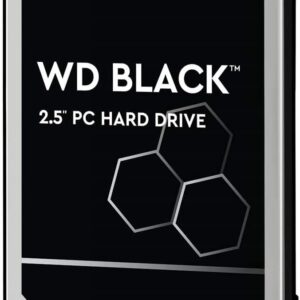 Western Digital 1TB WD Black Performance Mobile Hard Drive - 7200 RPM Class, SATA 6 Gb/s, 64 MB Cache, 2.5" - WD10SPSX, Mechanical Hard Disk