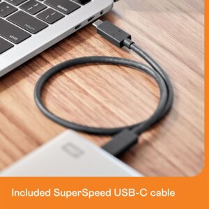 Western Digital 2TB My Passport Ultra for Mac Silver Portable External Hard Drive HDD, USB-C and USB 3.1 Compatible – WDBPMV0040BSL-WESN