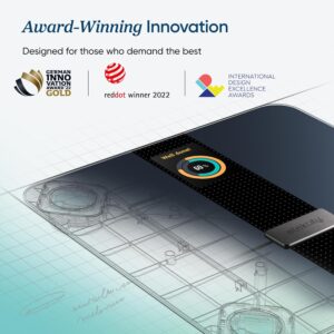 Etekcity FSA&HSA Eligible Smart Scale for Body Weight Fat, Digital Bathroom Weighing Machine for Accurate BMI Muscle Mass Composition, Home Use Apple Health Compatible Fitness Equipment