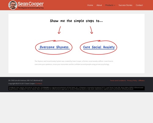 Shyness and Social Anxiety System - Sean Cooper
