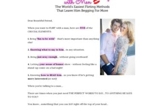 Secrets of Flirting With Men - By Mimi Tanner