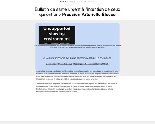 Protocole Contre Hypertension - French Blood Pressure Protocol