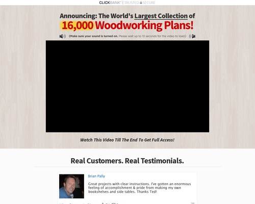 TedsWoodworking - Get 16,000 Woodworking Plans and Projects