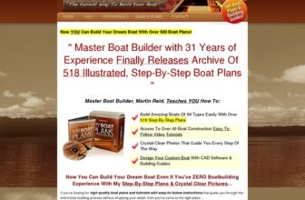 MyBoatPlans® 518 Boat Plans - High Quality Boat Building Plans - Learn How To How To Build A Boat Now