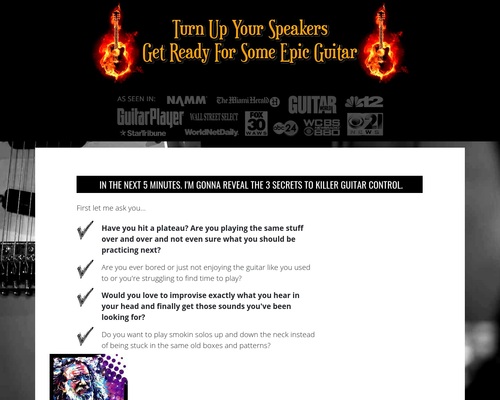 Killer Guitar Control Secrets