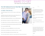 Hard To Get – The Timeless Art of Letting Him Chase You – Official Site