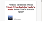 Oratoria Hipnótica