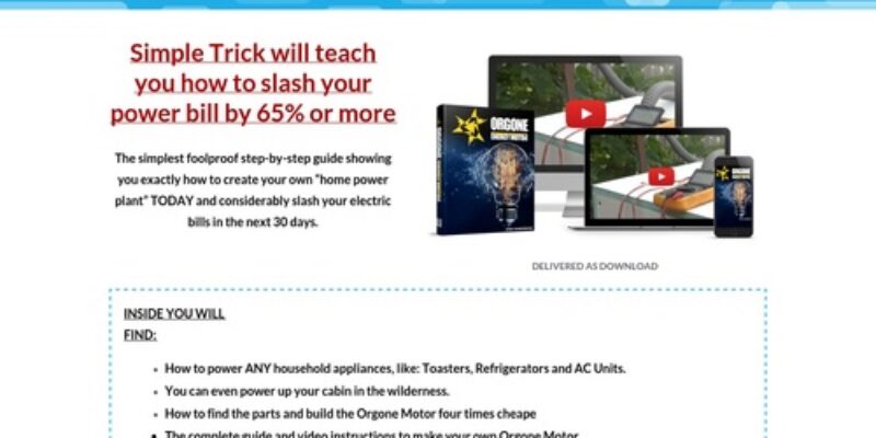 Orgone Energy Motor – Orgone Energy Motor