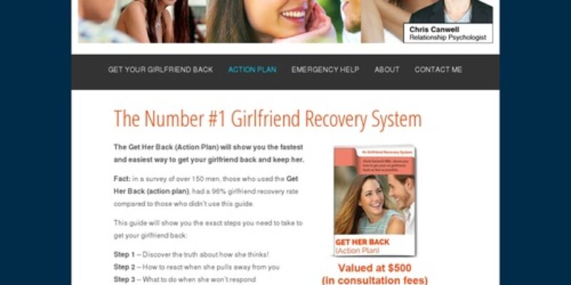 The Get Her Back (Action Plan) – Get Your Girlfriend Back Today